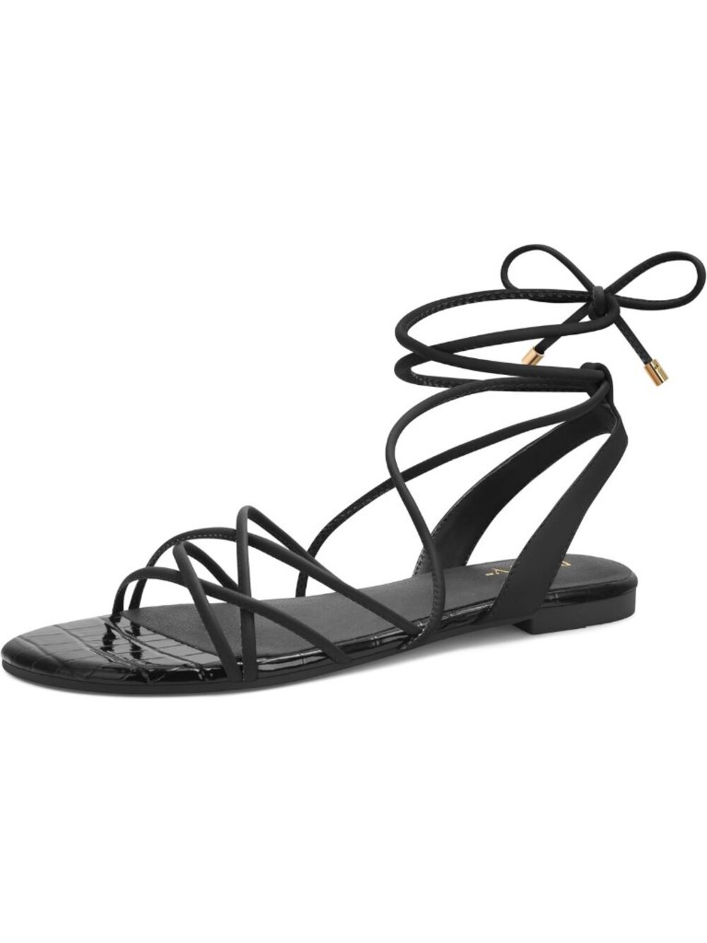 Chic Strappy Gladiator Sandals | Lace-Up Open Toe Flats for Summer Parties